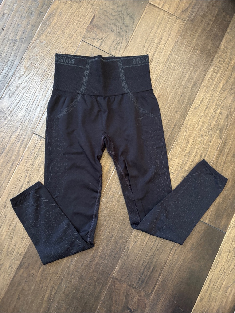 GymShark Women’s Black Athletic Leggings Size Small - Picture 2 of 3